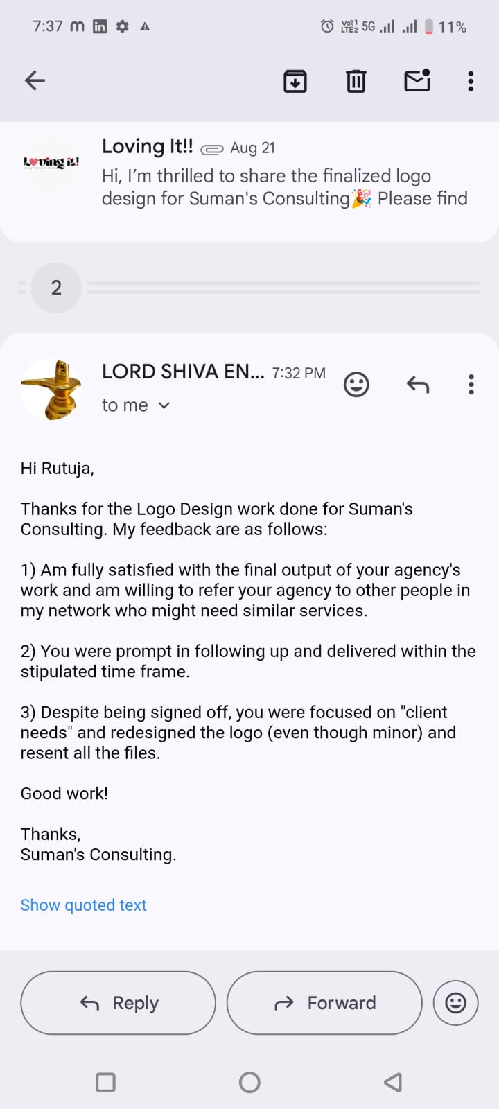 Client Review 1